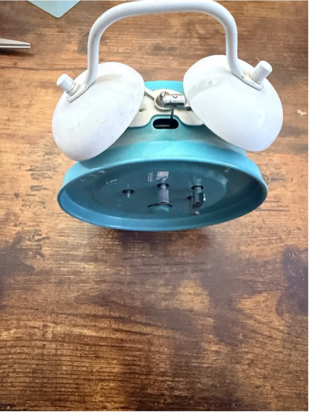 Sunbeam The Little Mermaid Alarm Clock Dual Bell Wind Up Vintage Disney Works!